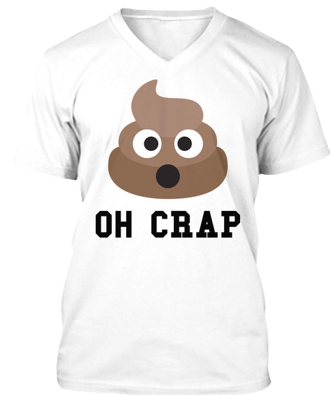 OH CRAP Poop Emoji