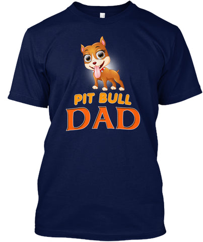 Funny Pit Bull Dad