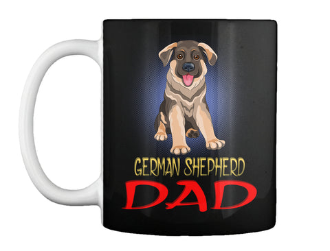 Funny Smiling Puppy Dog German Shepherd