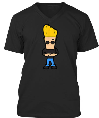 JOHNNY BRAVO CARTOON SHIRT FUNNY
