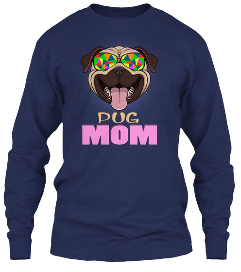 Funny Kind Pug Mom