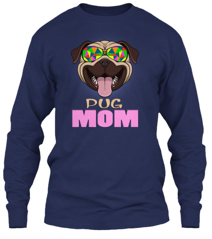 Funny Kind Pug Mom