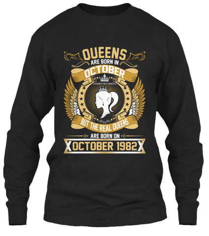 QUEENS ARE BORN IN OCTOBER T Shirt