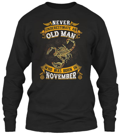 NOVEMBER BIRTHDAY T SHIRT