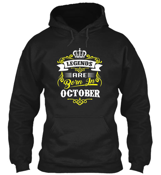 LEGENDS Are Born In October T-shirt