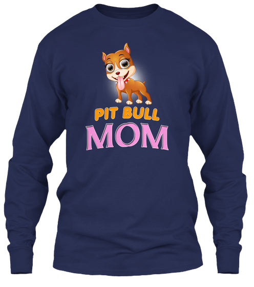 Funny Pit Bull Mom