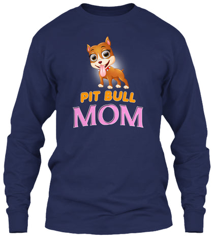Funny Pit Bull Mom