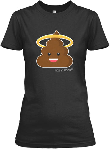 Holy Poop Funny Poo Emoji T-Shirt