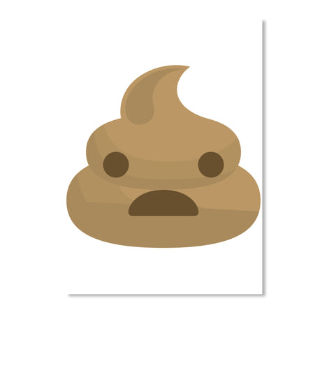 Emoji Poo or Poop with Stunned Face