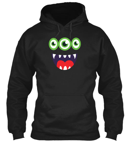 Funny Cartoon Monster Halloween Face