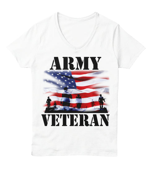ARMY VETERAN T-SHIRTS - MEN'S T-SHIRT