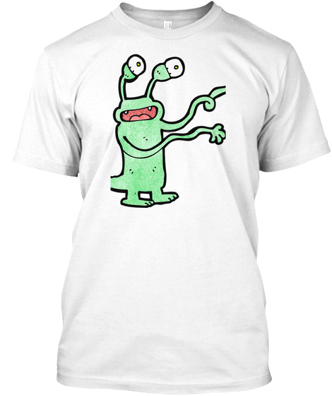 funny cartoon alien