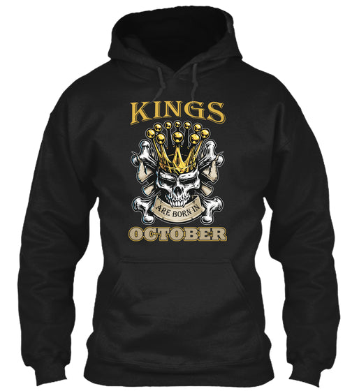 King Are Born In October T-Shirt