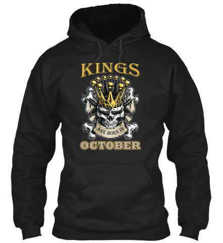 King Are Born In October T-Shirt