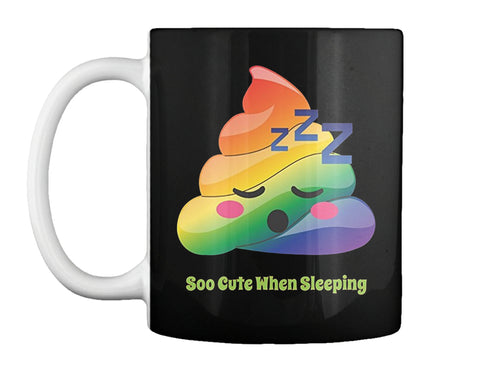 Cute Emoji Rainbow Poop # Love Sleep Zzz