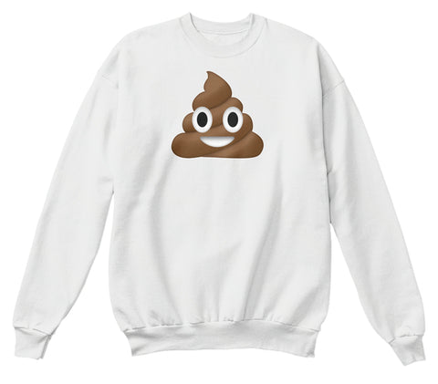 Shit Happens Poop Emoji Tshirt Funny Fac