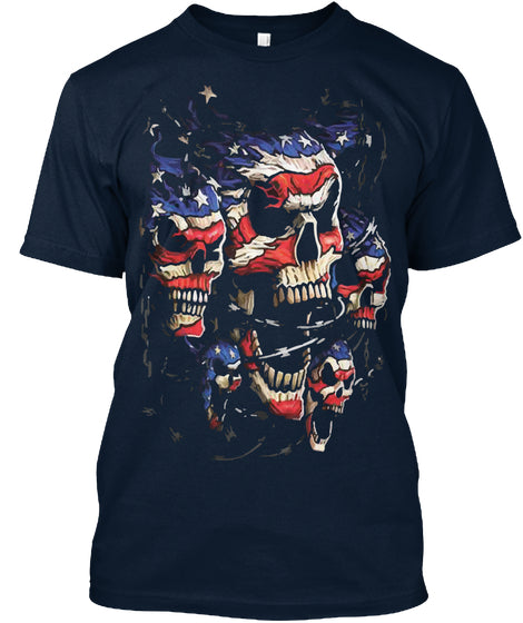 American Skull T-Shirt