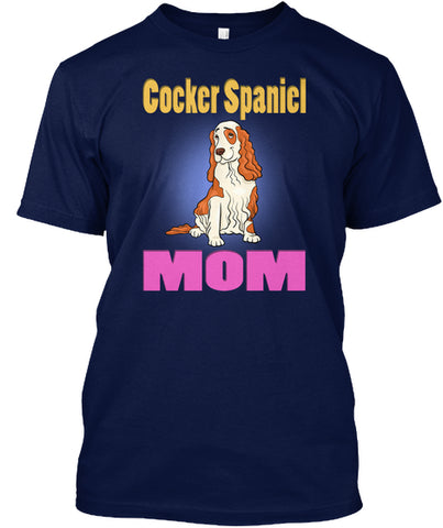 Funny Cocker Spaniel Dog Mom