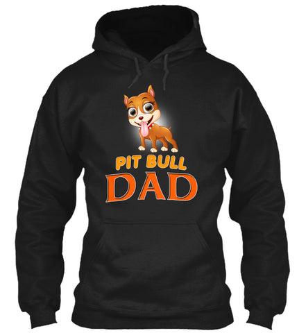 Funny Pit Bull Dad