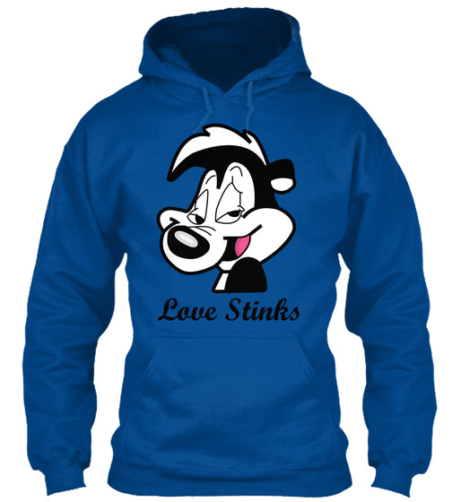 Love Stinks Cartoons Funny Skunk T-Shirt