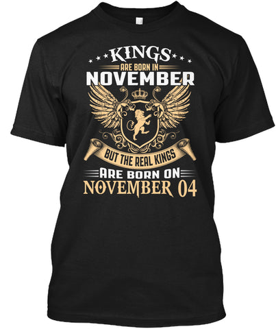 Kings Are Born On November 04 Birthday