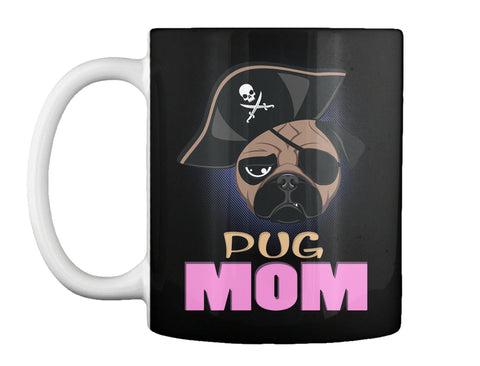 Funny Pug Mom Pirate Hat