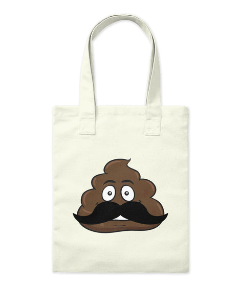 Handlebar Mustache Hipster Poop Emoji