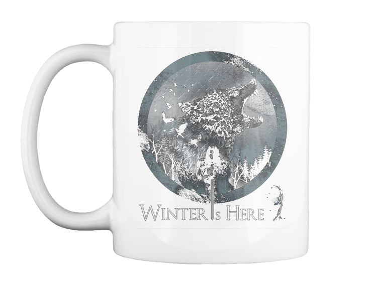 Game Of Thron - Winter Is Here Wolf Shir