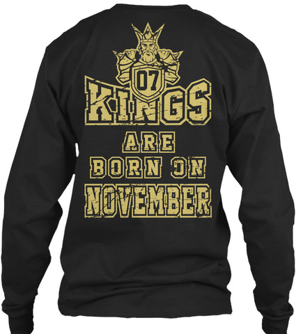 KINGS ARE BORN ON NOVEMBER 07 BIRTHDAY