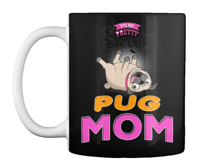 Card With Funny Pug Mom