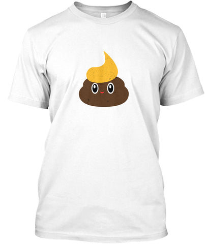 Funny Anti Trump Shirt Poop Trump Emoji