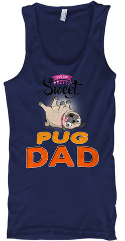 Card With Funny Pug Dad