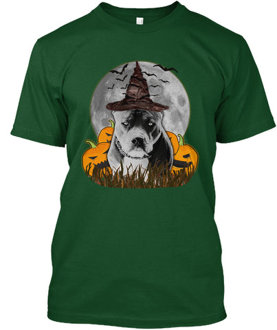 Halloween T-shirt Pitbull T-shirt