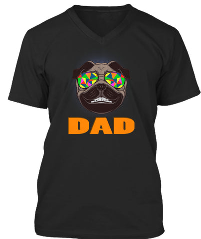Funny Pug Smiling Dad