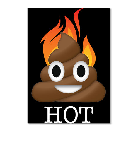 Hot Poop Emoji