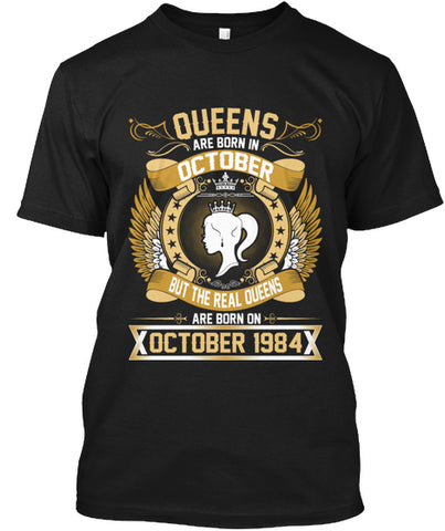 QUEENS ARE BORN IN OCTOBER T Shirt