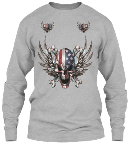 American best skull t-shirt