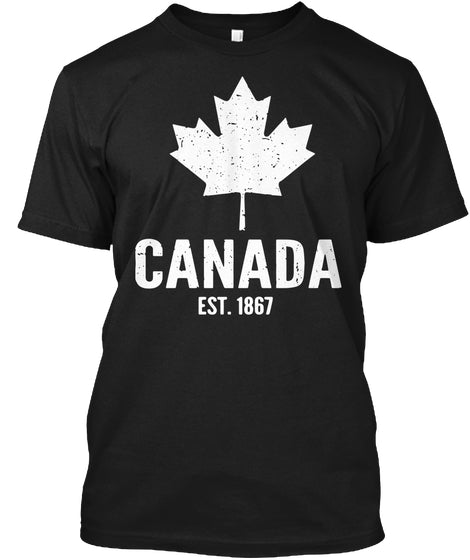 CANADA 150 Years shirt Canadian Flag Est 1867 tshirts
