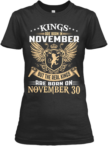 Kings Are Born On November 30 Birthday