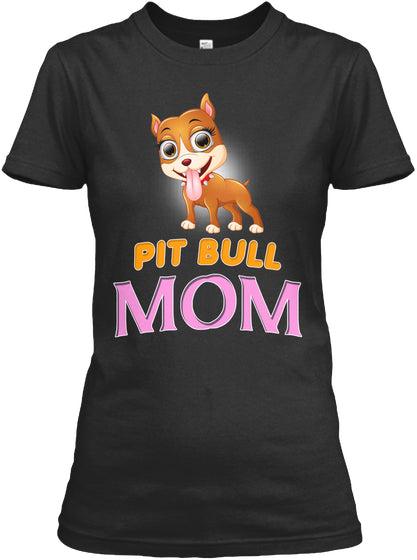 Funny Pit Bull Mom