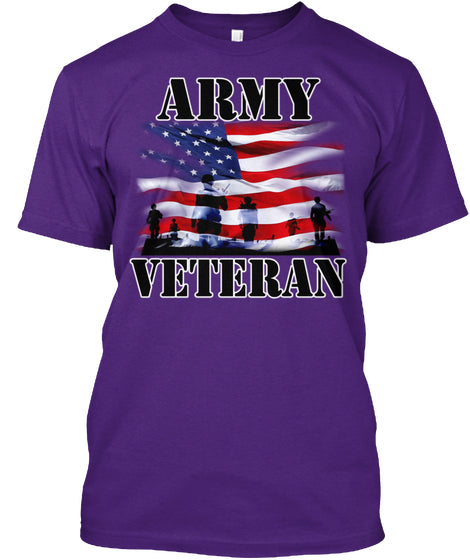 100 SHIRT SOLD - ARMY VETERAN