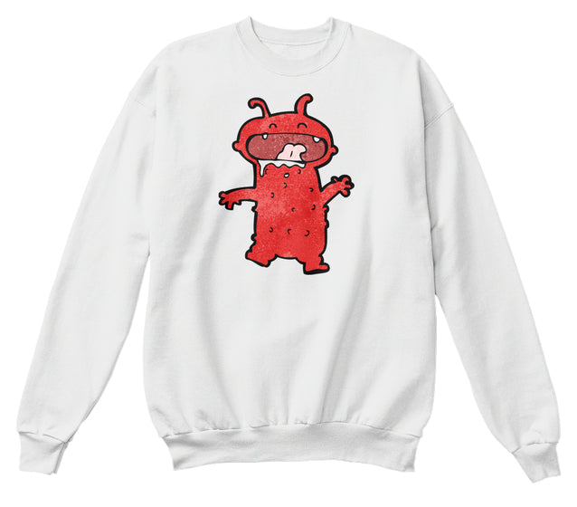 cartoon funny little monster