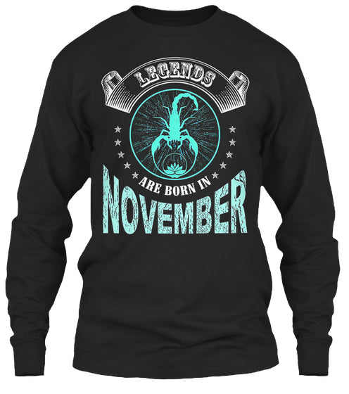 NOVEMBER BIRTHDAY T SHIRT