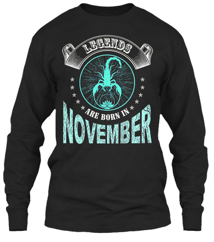 NOVEMBER BIRTHDAY T SHIRT