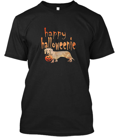 Halloweenie Dachshund Pumpkin Shirt