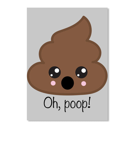 Cute Poo Emoji Oh poop funny shirts etc