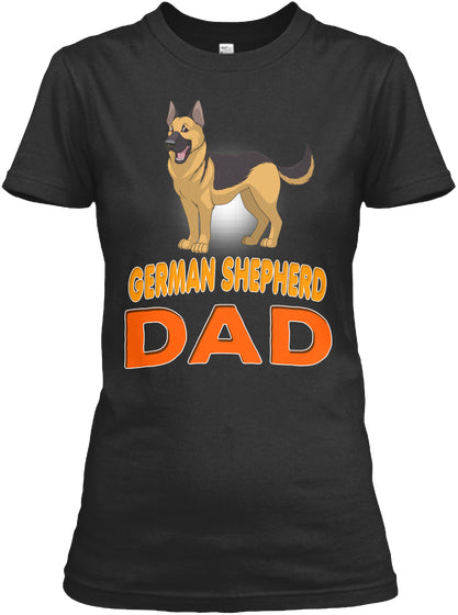 German Shepherd Funny Dog Dad