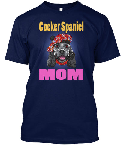 Funny Smiling Dog Mom American Cocker Sp