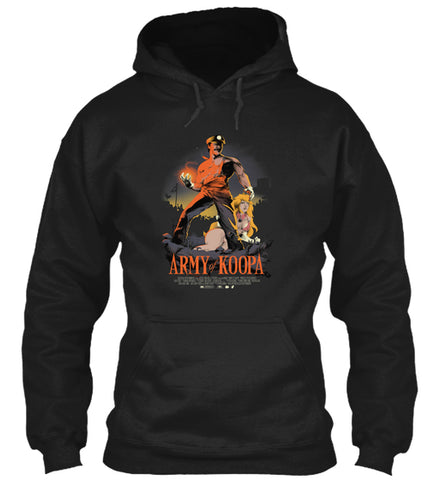 ARMY OF KOOPA BASEBALL TSHIRT Cartoon Mo
