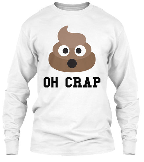OH CRAP Poop Emoji